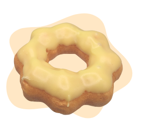 Pina Colada donut